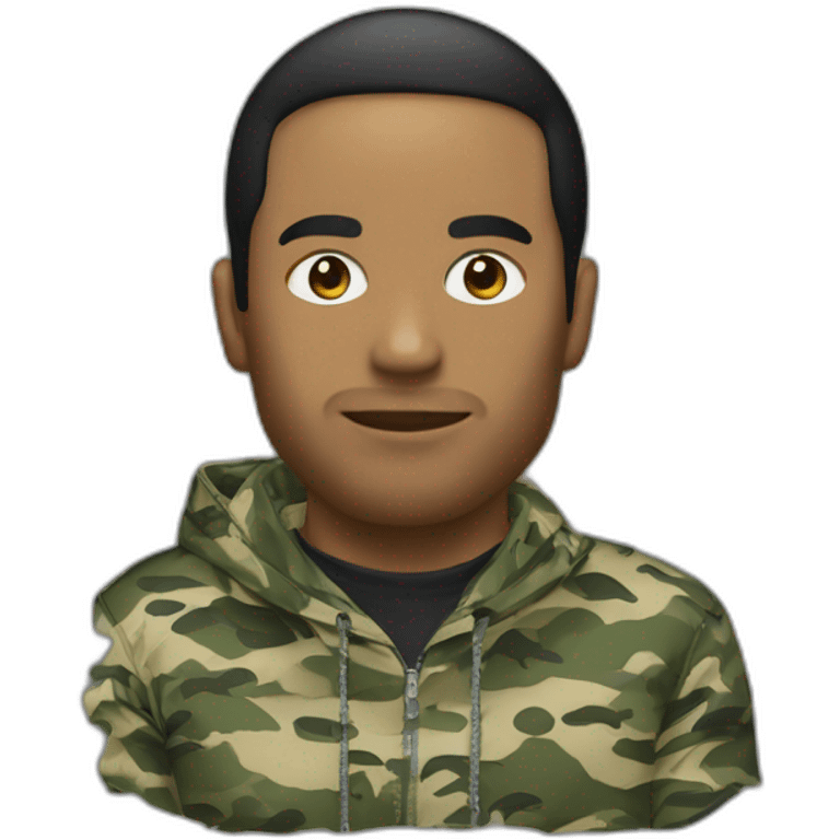 M BAPE Kilian emoji