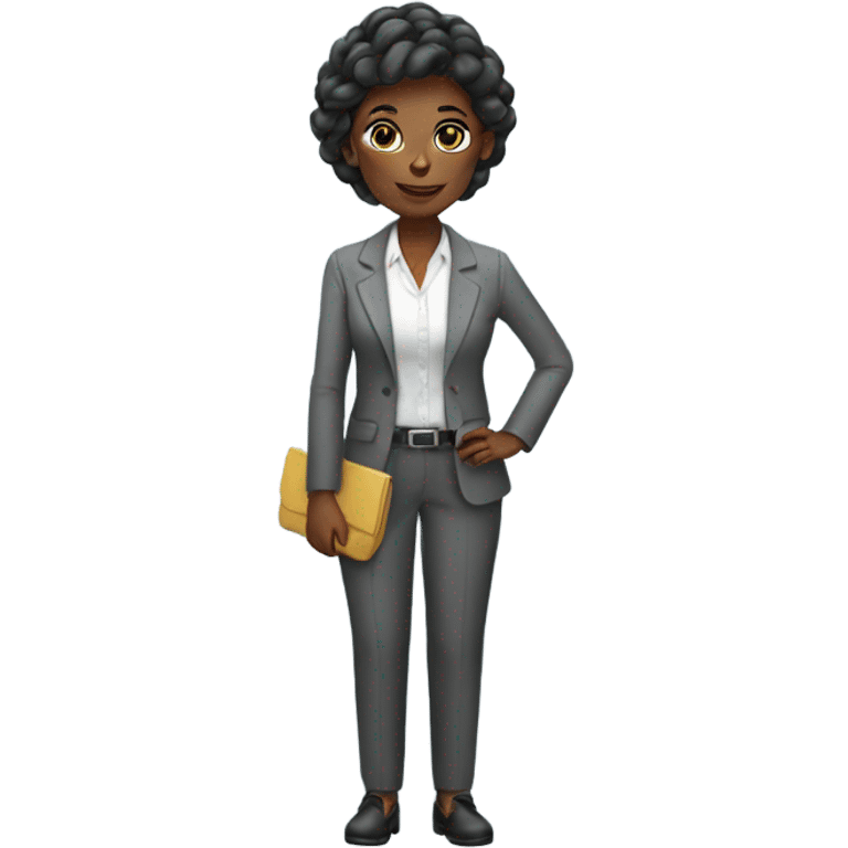 Business plant lady emoji