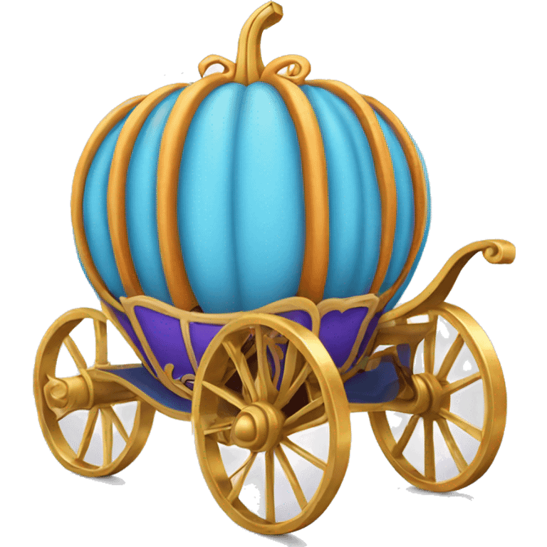 cinderella pumpkin carriage  emoji