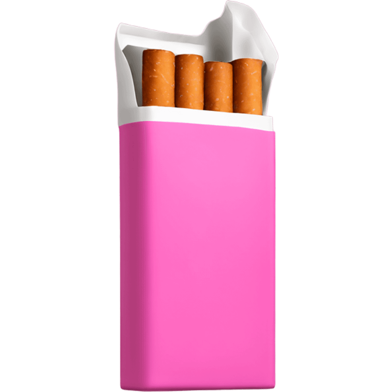 Pink cigarettes  emoji