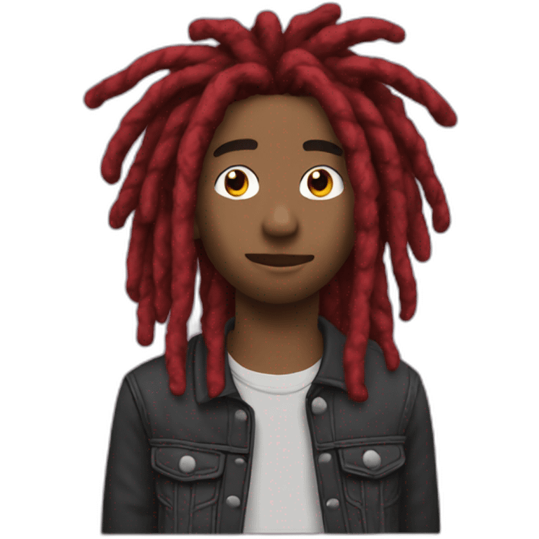 Red dreads carti emoji