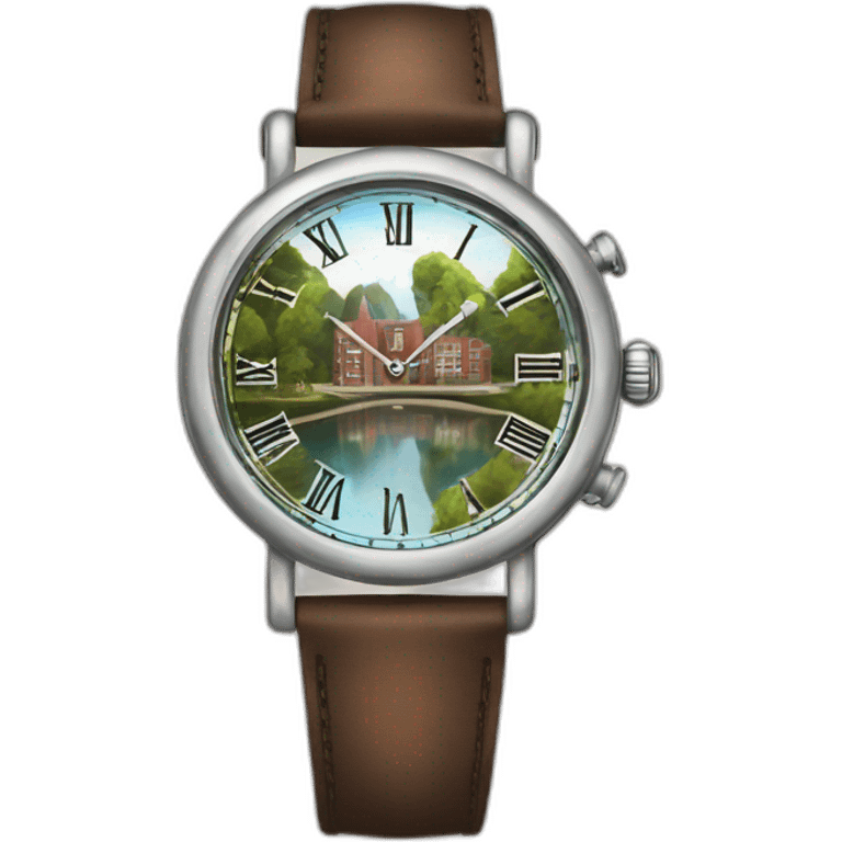 Tour Horloge Mystic Falls city emoji