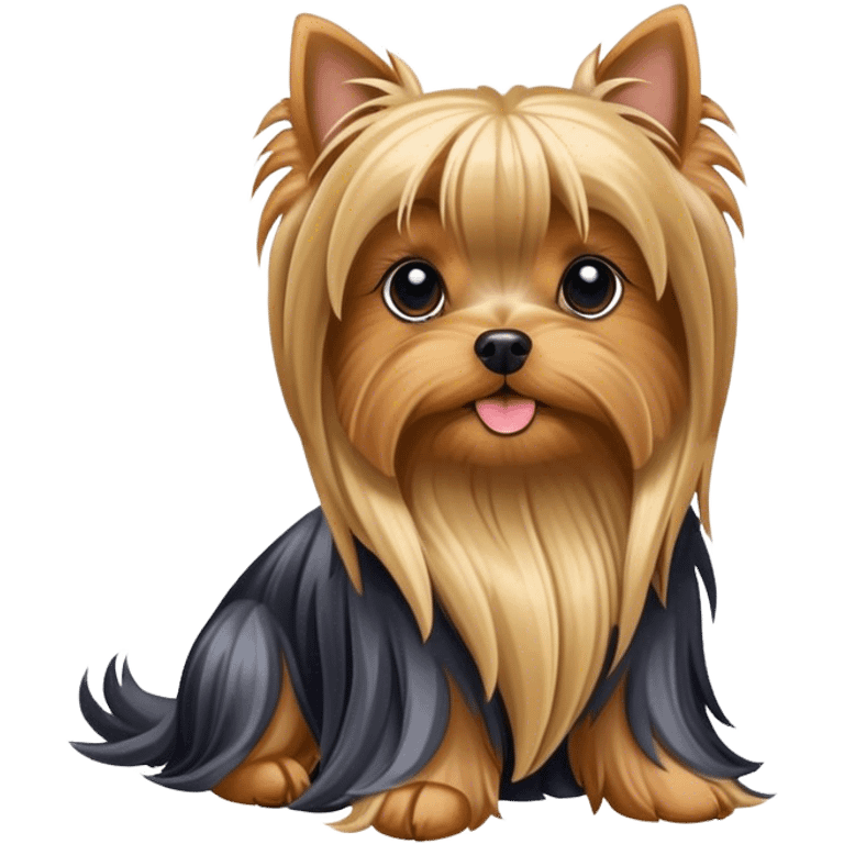 Yorkshire terrier emoji