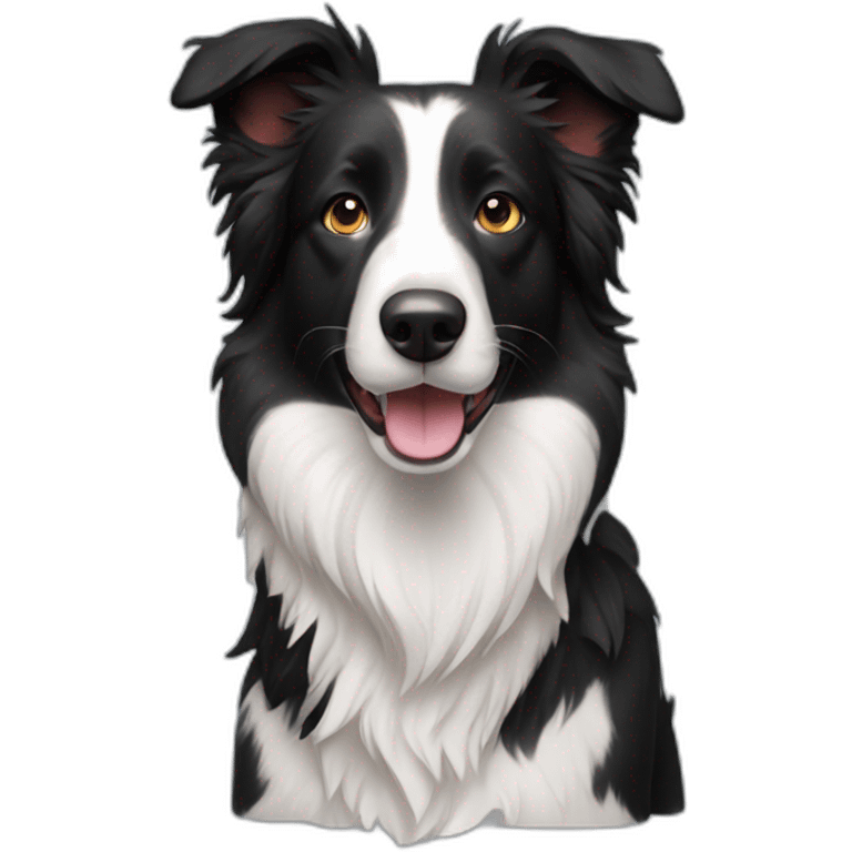 Border collie emoji