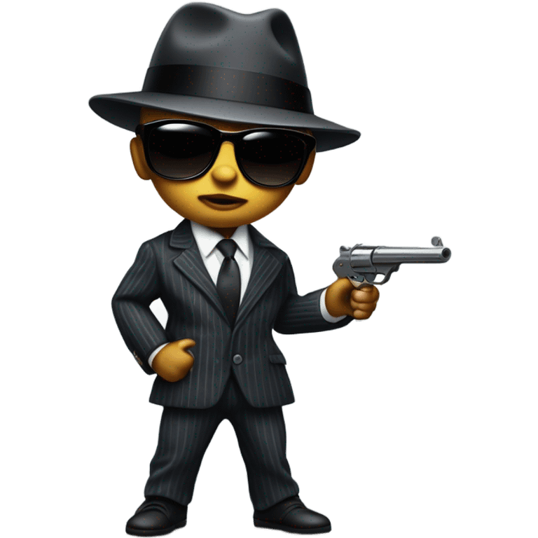 Gangster baby emoji