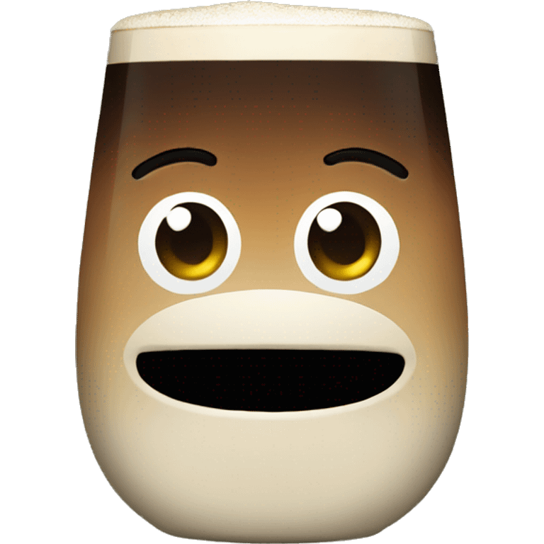 Guinness with traditional logo emoji