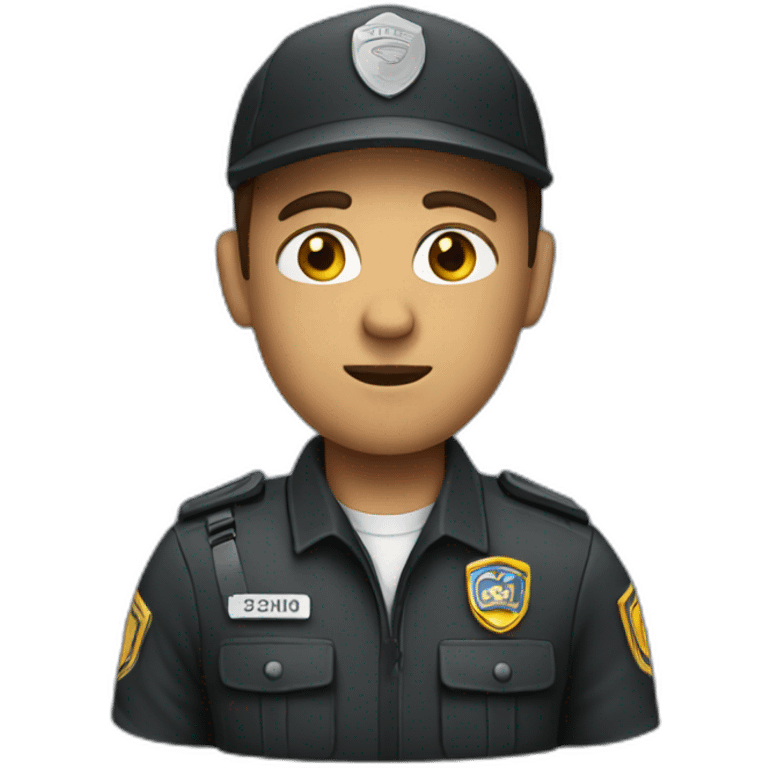 security guy emoji