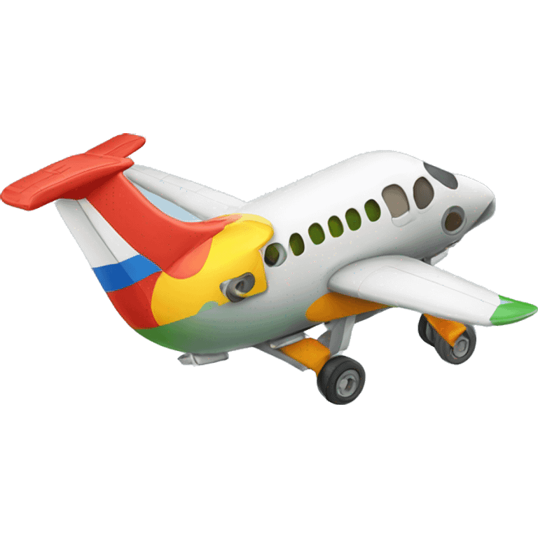 Parrot airplane emoji