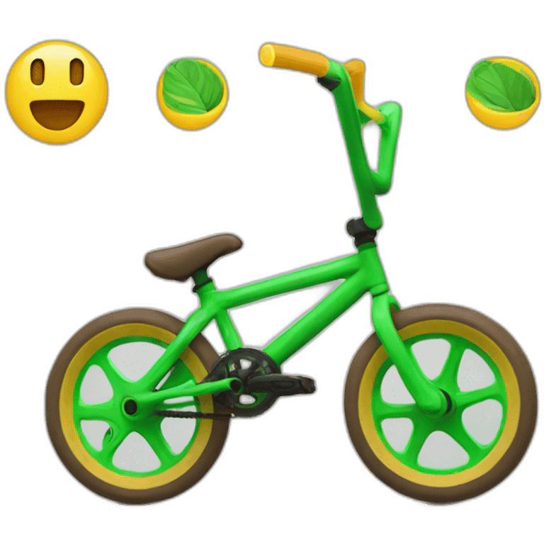 Pista bmx emoji