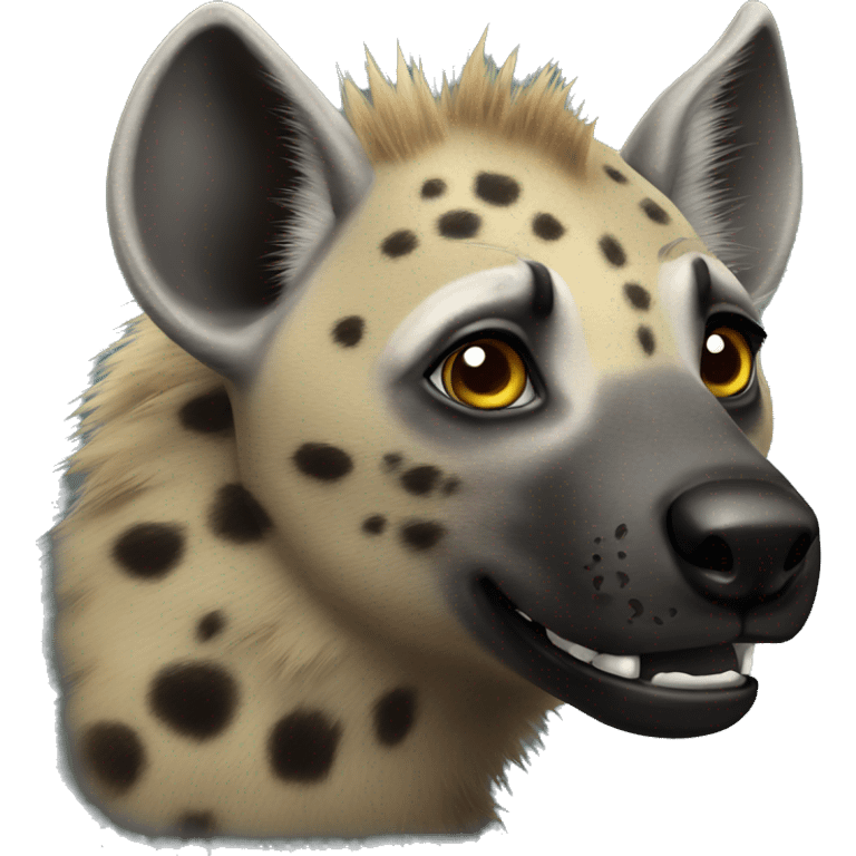 hyena emoji