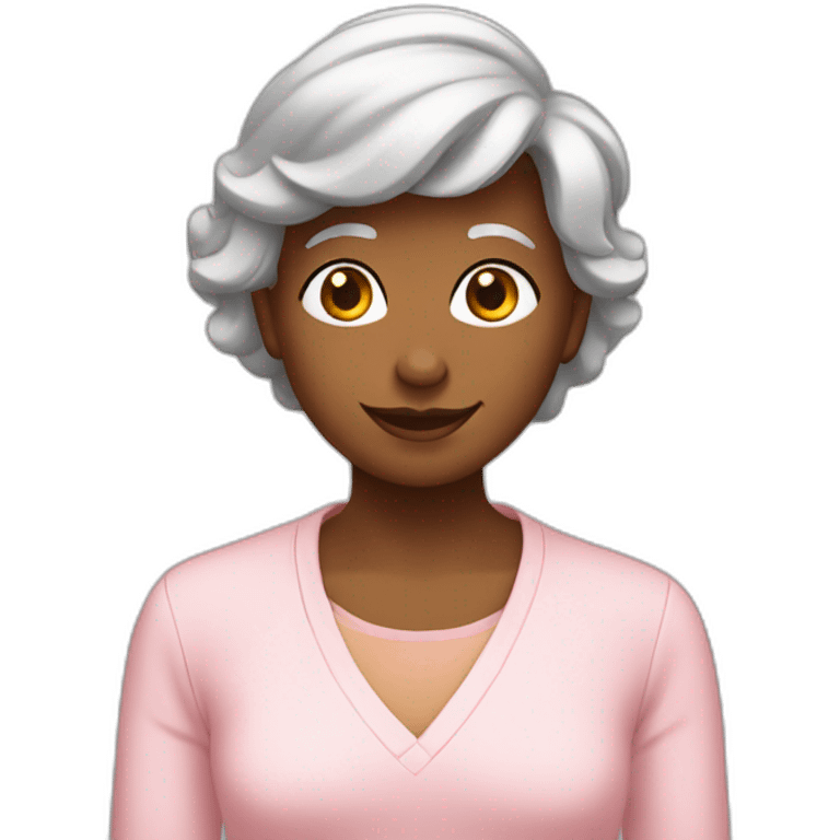 Mamie et adolescente emoji