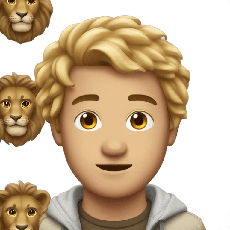 Daniel and lions emoji