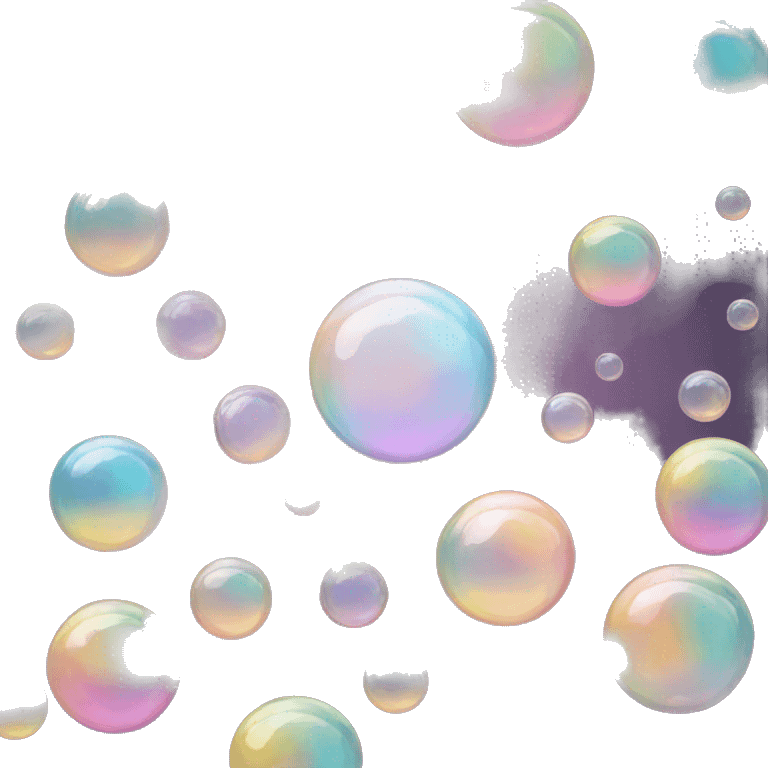 Soap bubbles emoji