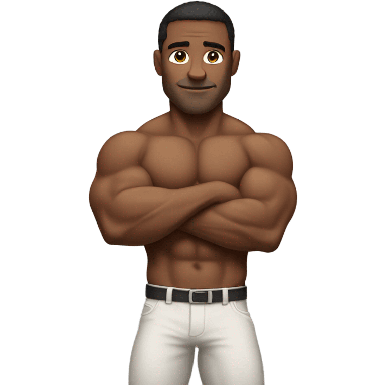 Muscle man emoji