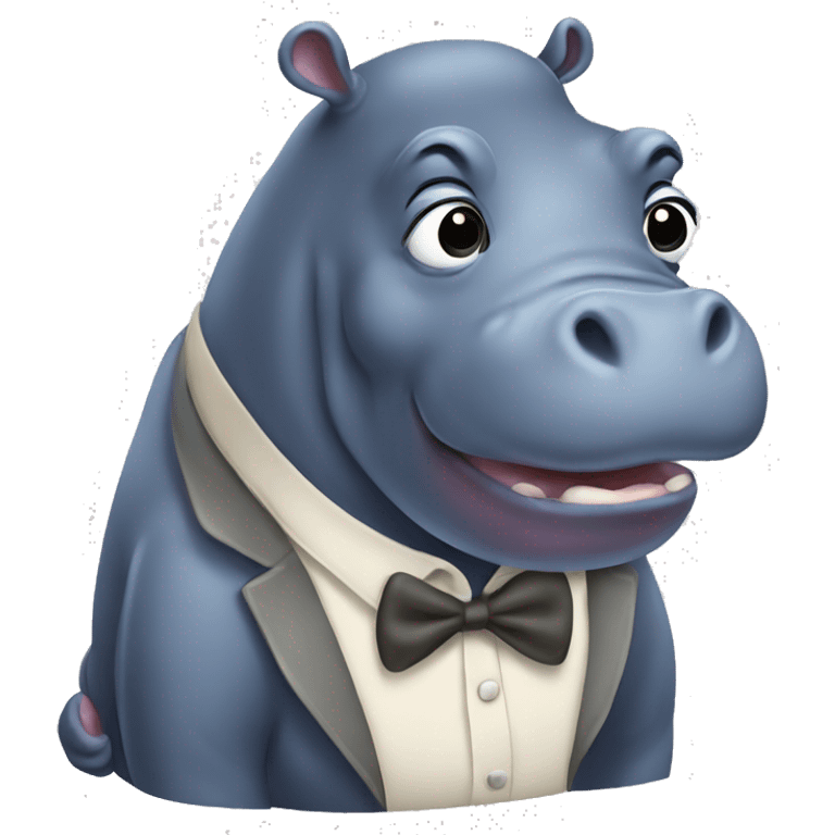 moodeng the hippo emoji