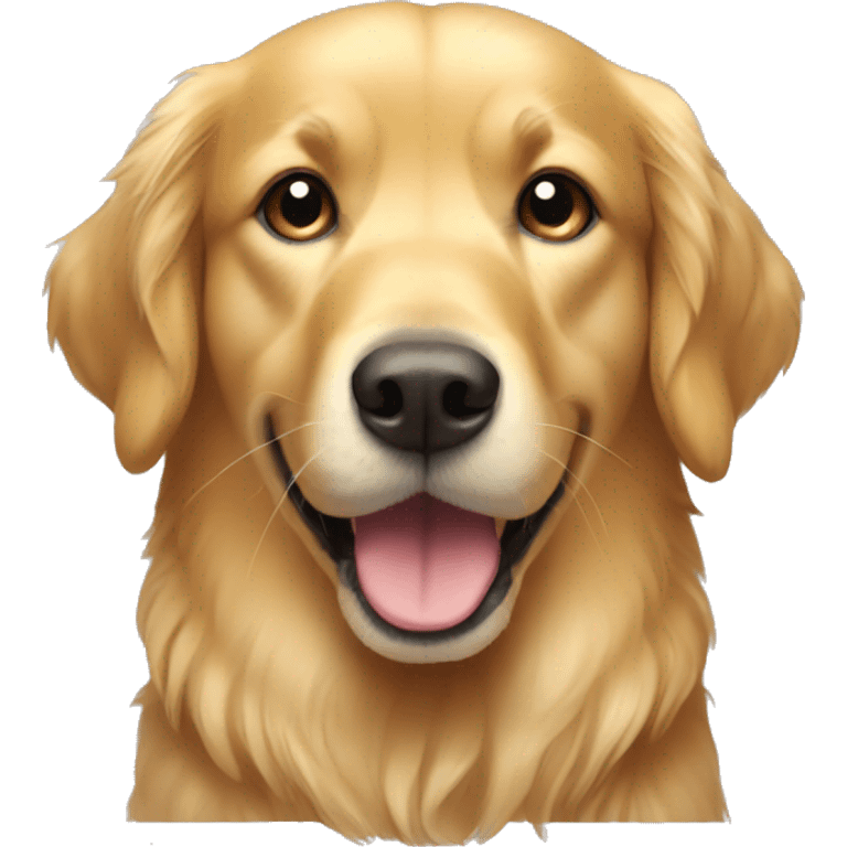 Golden retriever emoji