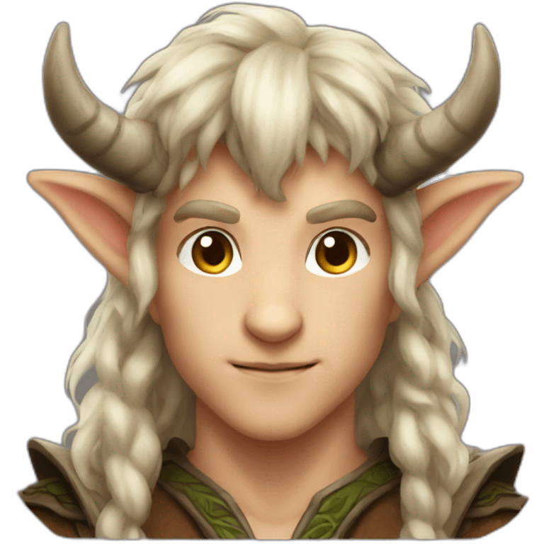 male tauros elf emoji