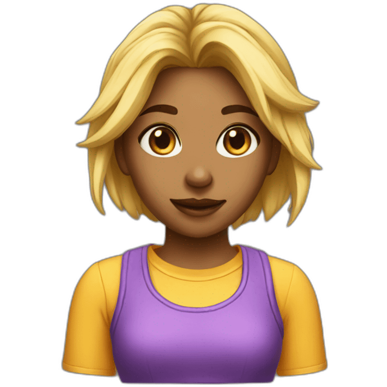 gamer girl emoji