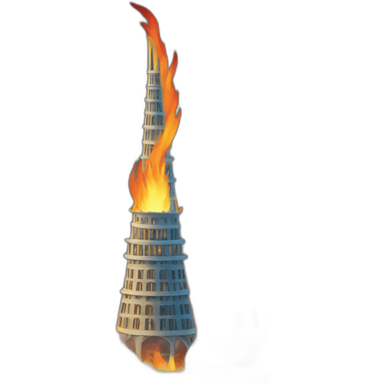 Azerbaijan Flame tower emoji