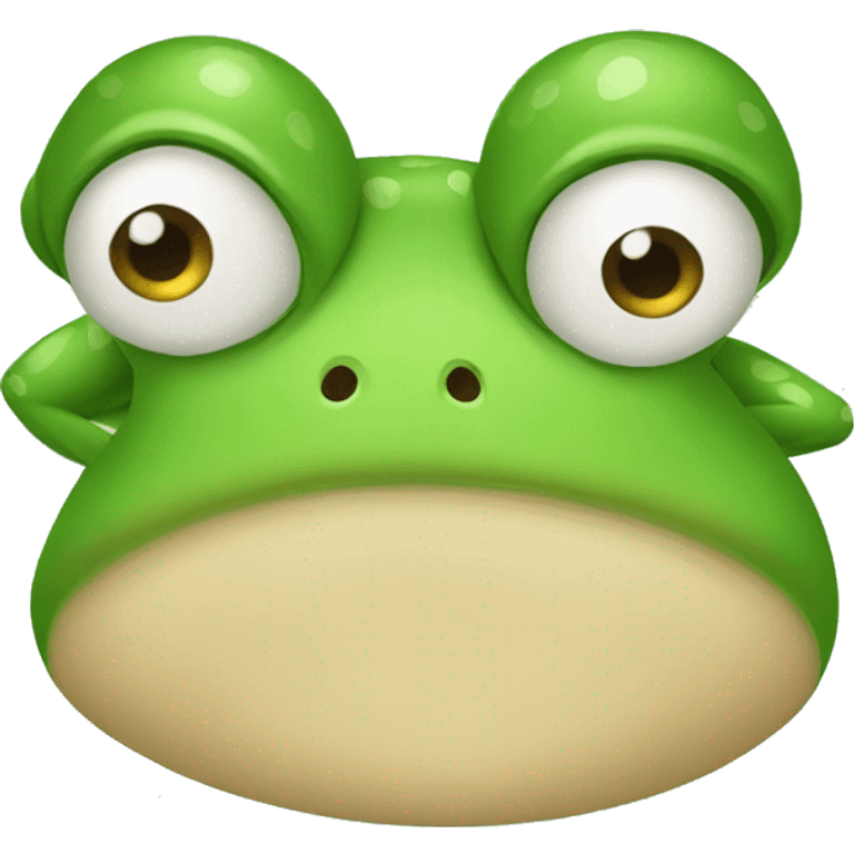 green bored frog emoji emoji