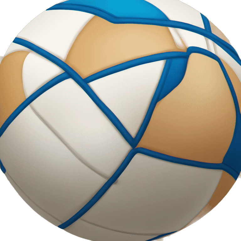 Beach volleyball ball emoji