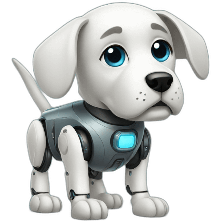 robot dog emoji