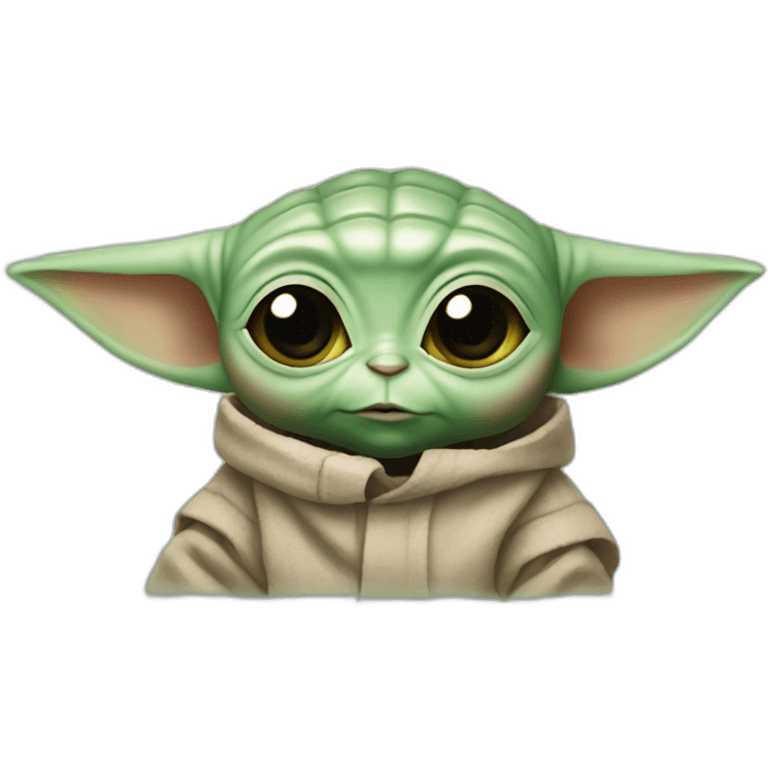 Baby yoda emoji