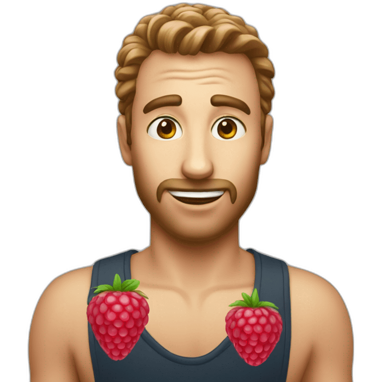 raspberry emoji