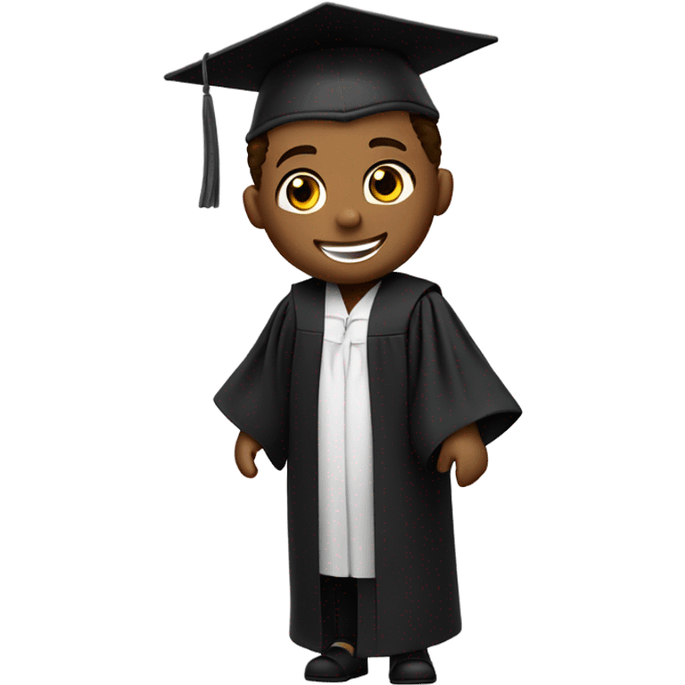 Graduation boy emoji