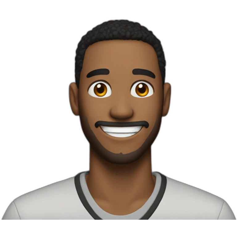 Brandon R. Gibson smiling  emoji