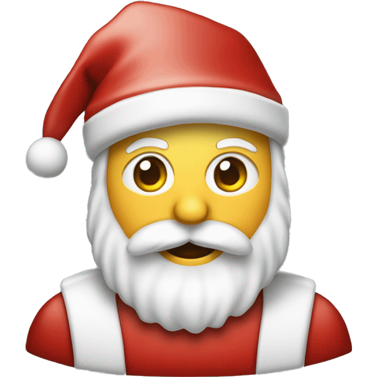 Weihnachtsmann mit Kartoffeln, Stiefeln emoji