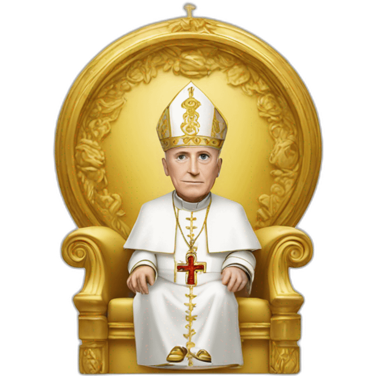 pope in versace emoji