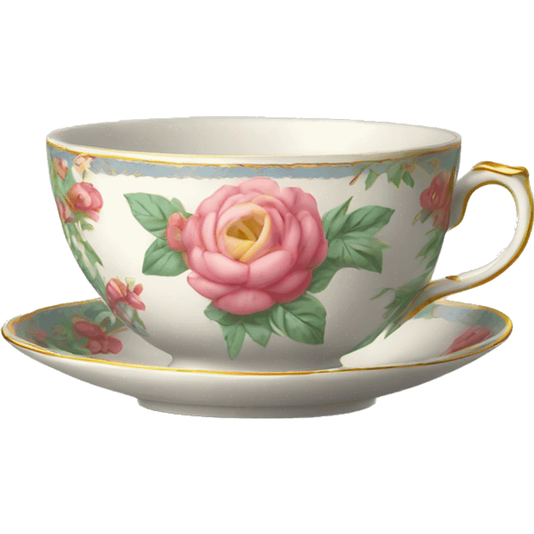 Tea vintage cup emoji