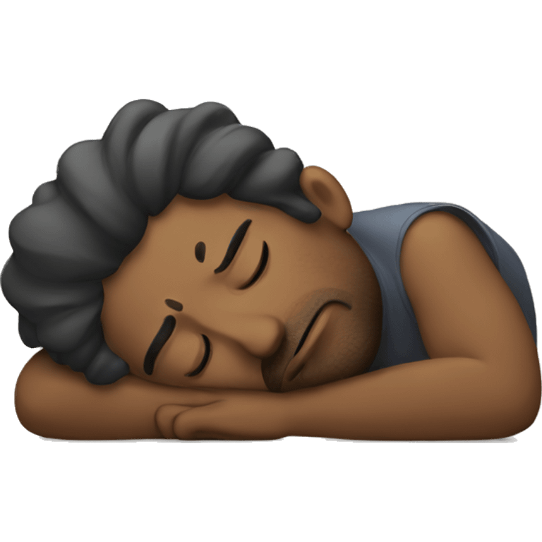 Sleepy emoji