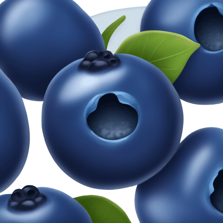 Blueberries  emoji