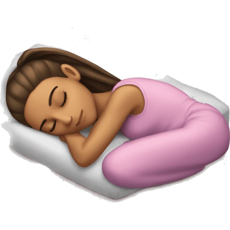 Ariana Grande sleeping emoji