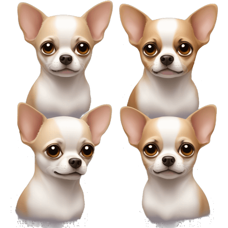 3 chihuahuas  emoji