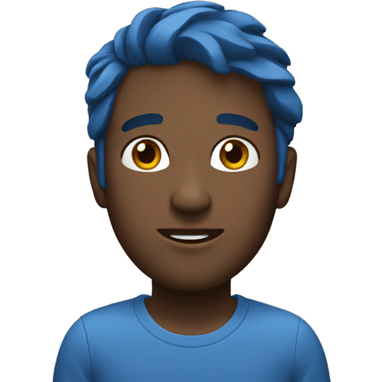 Blue version emoji