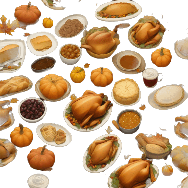 Thanksgiving emoji