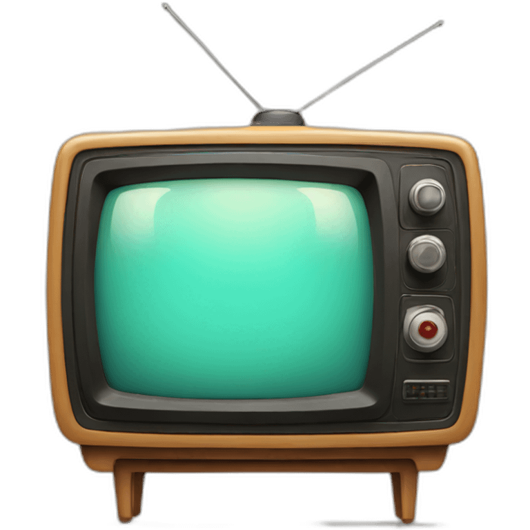 retro tv emoji