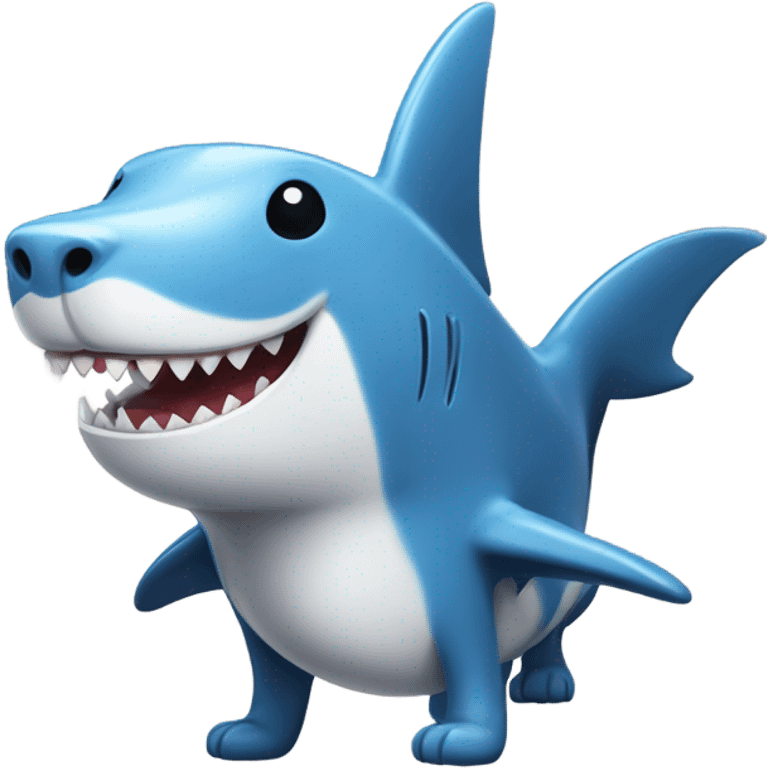 Land shark puppy marvel emoji