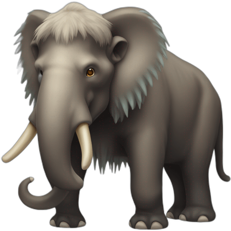 Ice age mastodon emoji