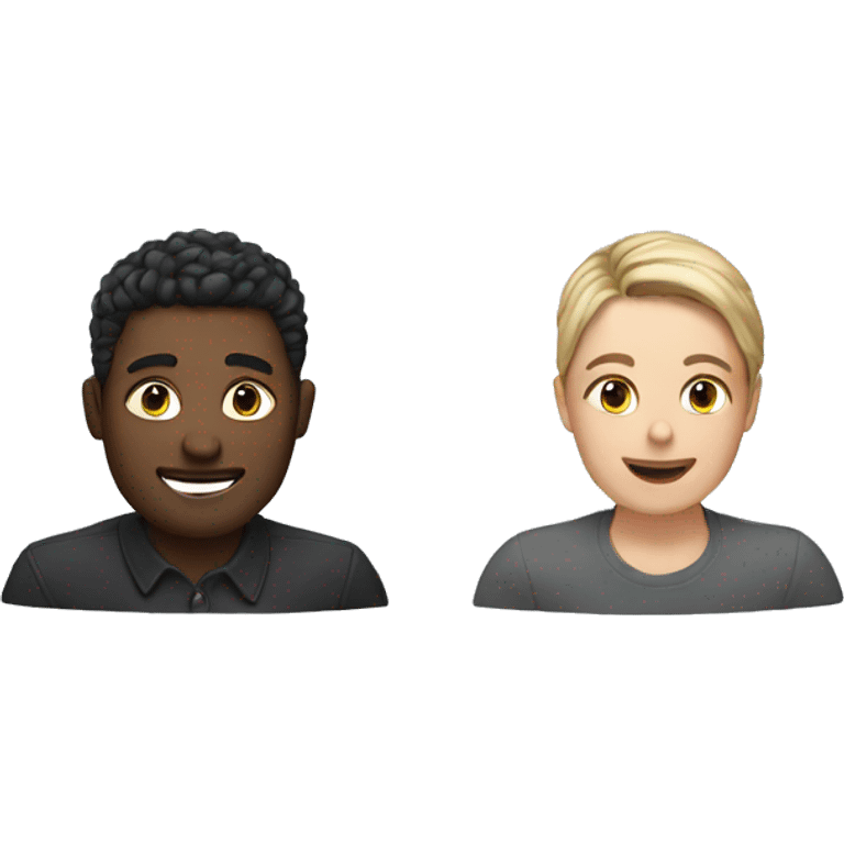 2 people in a video call emoji