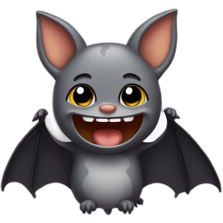 bat smiles emoji