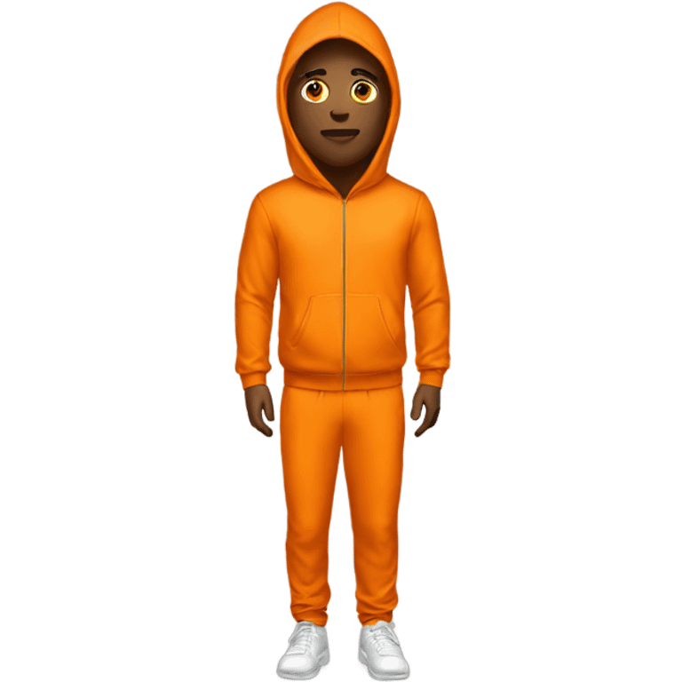 orange tracksuit emoji