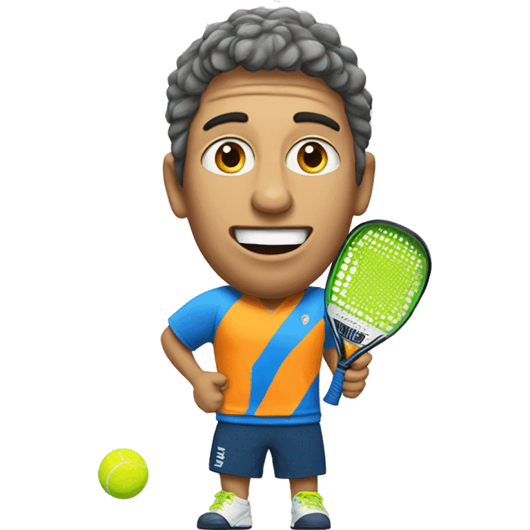 Padel player emoji