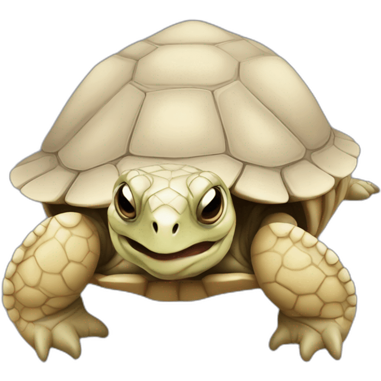 Une tortue siamoise  emoji