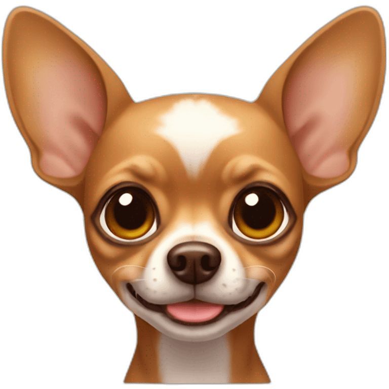 Brown chihuahua  emoji