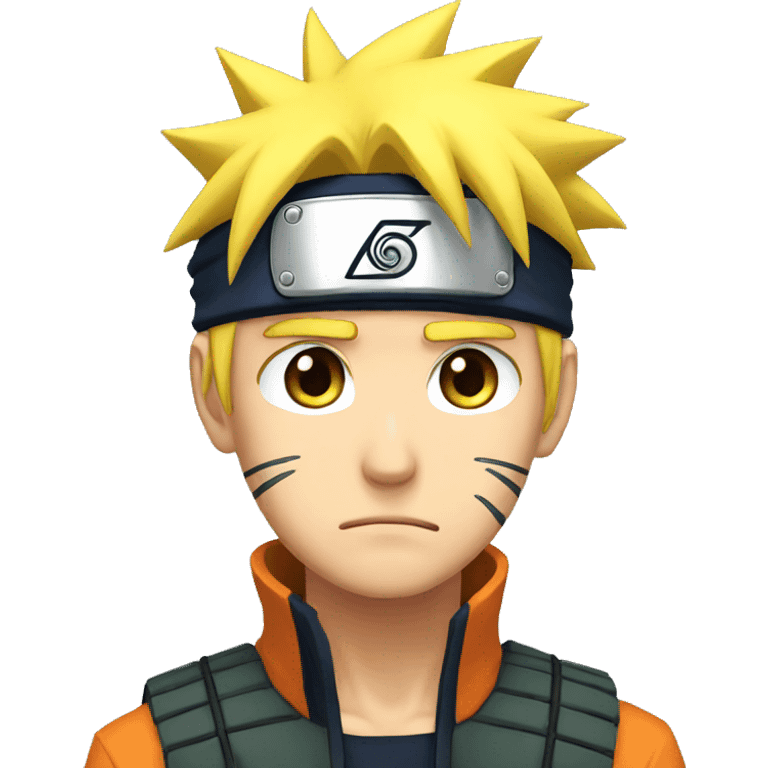 Naruto sad emoji