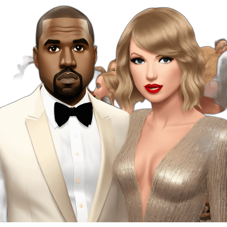 kanye grammys taylor swift emoji